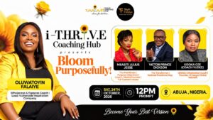 Bloom Purposefully flyer,